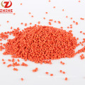 polyethylene plastic granules orange masterbatch